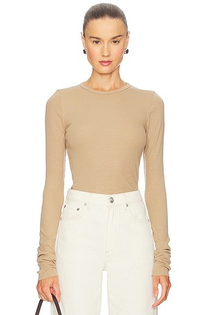 Long Sleeve Fitted Top Eterne
