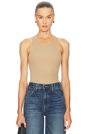 High Neck Fitted Tank Eterne