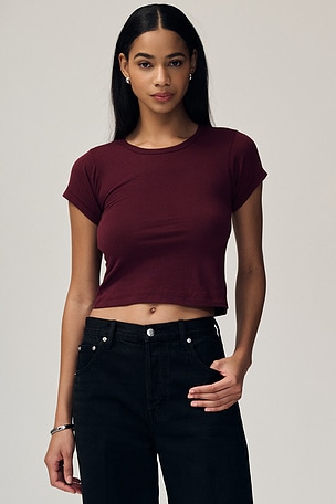 Short Sleeve Cotton Modal Baby Tee Eterne