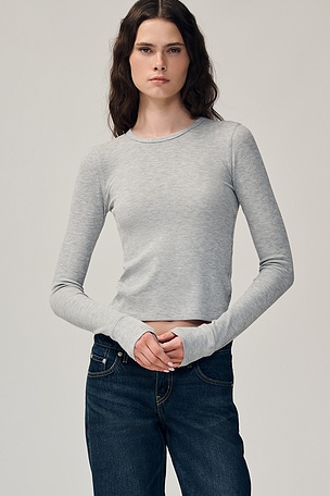 롱 슬리브 써멀 탑 Eterne