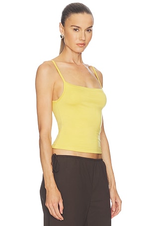 Eterne 90's Tank Top in Mustard