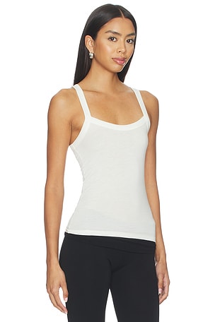 Eterne Duke Tank in Ivory. Size XL. Also