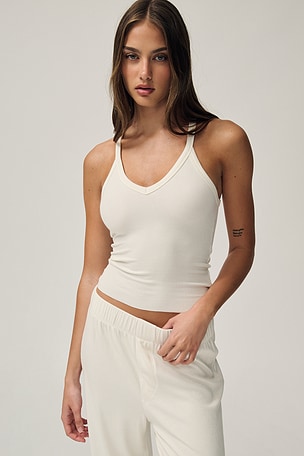 V-neck Racerback Tank Eterne