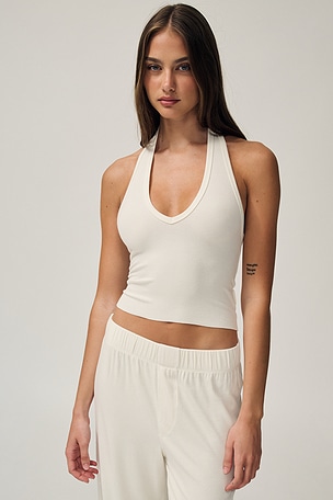 Cropped Halter Top Eterne