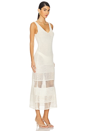 ESCVDO Ensenada Maxi Dress in Ivory