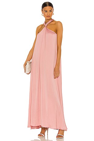 jacqueline maxi dress - black Black Halo Jacqueline Midi Dress in Black