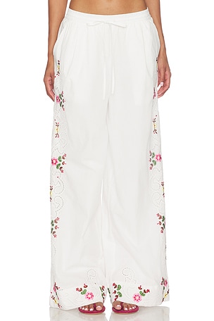 Janai Embroidered Pants Essentiel Antwerp
