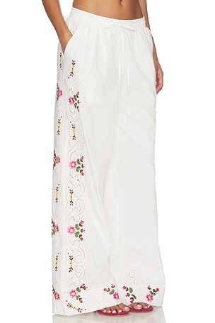 Essentiel Antwerp PANTALON BRODÉ JAS