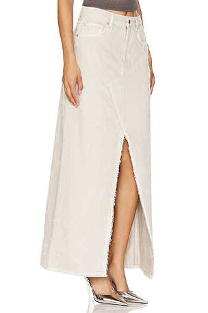 Essentiel Antwerp Friendly Denim Skirt in Cream