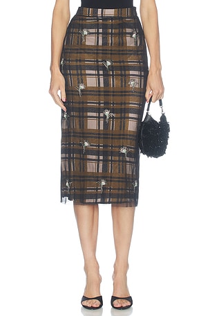 Kate Embellished Mesh Skirt Essentiel Antwerp