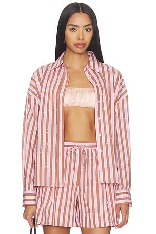 Jelief Rhinestone Shirt Essentiel Antwerp