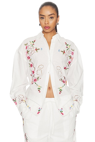 Jayme Embroidered Shirt Essentiel Antwerp