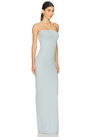 Eterne Tube Maxi Dress in Baby Blue
