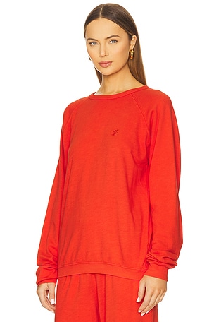 Eterne Sonny Oversized Sweatshirt in Orange