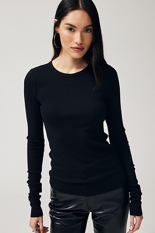 Long Sleeve Fitted Top Eterne