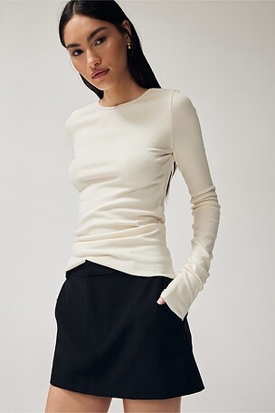 Long Sleeve Fitted Top Eterne