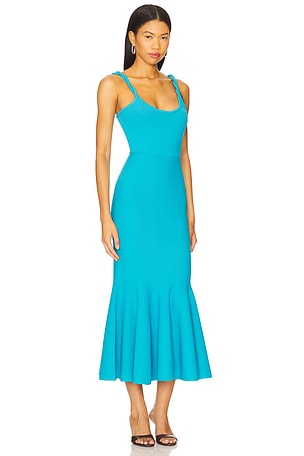 ET OCHS Tess Knit Dress in Blue