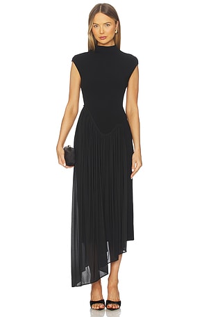 Francis Knit Combo Midi Dress ET OCHS