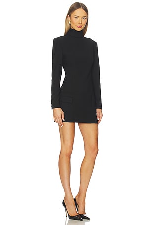 ET OCHS Iris Mini Dress in Black