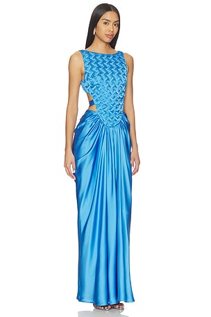 ET OCHS Magdalen Gown in Blue