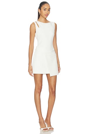 ET OCHS Fraser Mini Dress in White