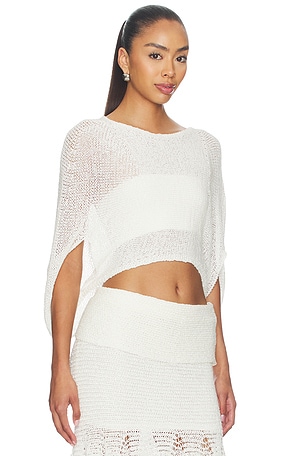 ET OCHS Vivienne Knit Top in White