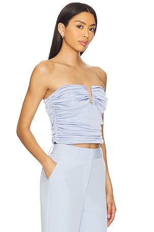 ET OCHS Talia Top in Baby Blue