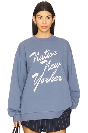 Native New Yorker Boyfriend Sweatshirt etre cecile