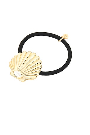 Scallop Crystal Hairtie Ettika