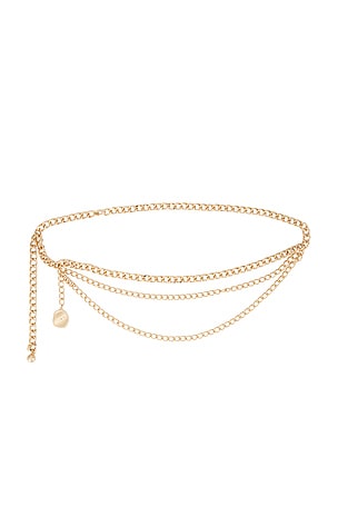 Modern Edge Layered Waist Chain Ettika