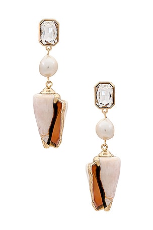 Shell Drop Earrings Ettika