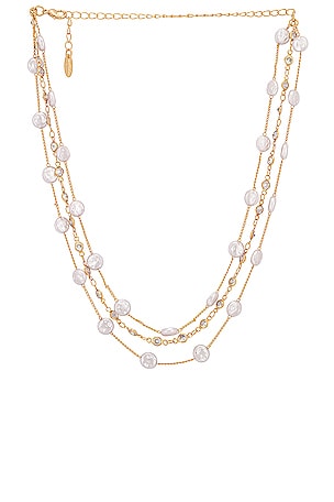 Layered Pearl Necklace Ettika