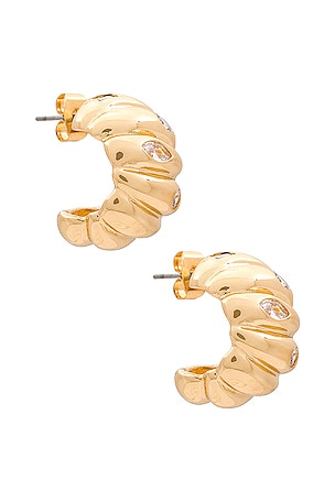 Chunk Hoop Earrings Ettika