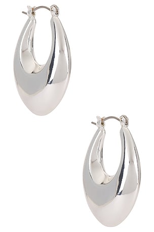 Open Teardrop Hoop Earrings Ettika