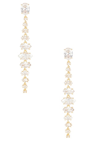 Diamond Drop Earrings Ettika