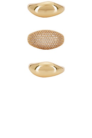 Timeless Glamour Ring Set Ettika