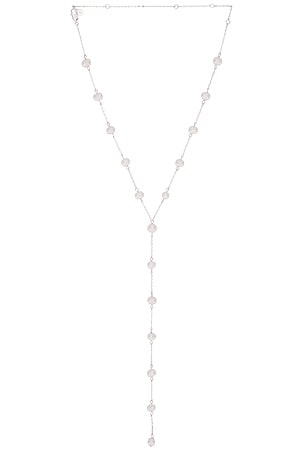 Dripping Pearl Lariat Necklace Ettika