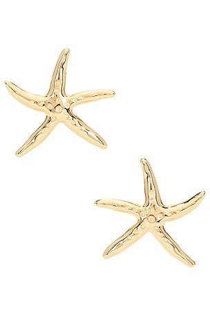 Statement Starfish Stud Earrings Ettika