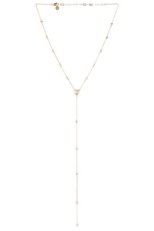 Clear Crystal with 18k Gold NECKLACE Ettika