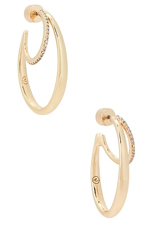 Golden Rings Hoop Earrings Ettika