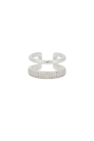 Pave Double Band Ring Ettika
