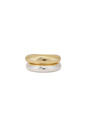 Modern Dome Ring Set Ettika