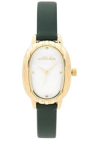 Harper Timeless Texture Leather Watch Ettika