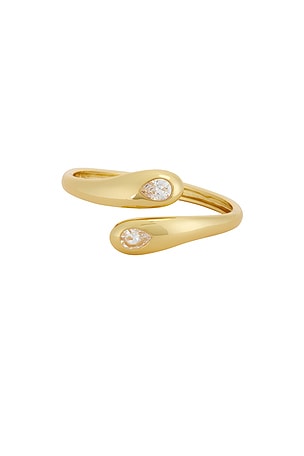 Ettika Radiant Gem Wrap Cuff Bracelet