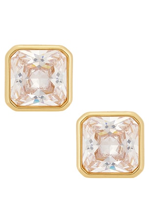 Radiant Gem Stud Earrings Ettika