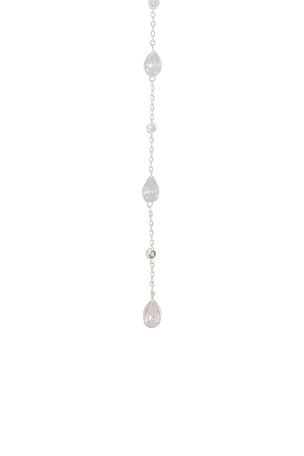 Ettika Marquise Crystal Lariat Necklace