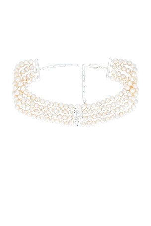Liquid Luxe Pearl Statement Choker Ettika