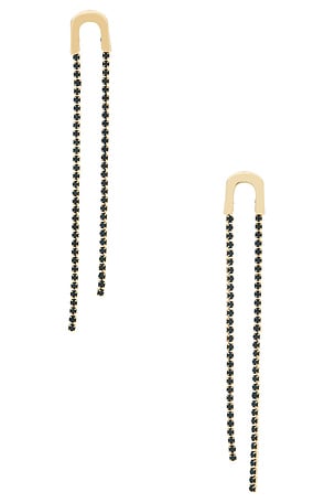 Double Chain Drop Earrings Ettika