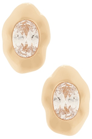 PENDIENTES DE TACHUELA MOLTEN GLOW STUDS Ettika