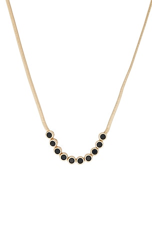 Ettika Gypsy-set Crystal Choker in Metallic Gold